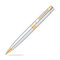 Sheaffer 300 Ballpoint Pen in Bright Chrome with Gold Tone