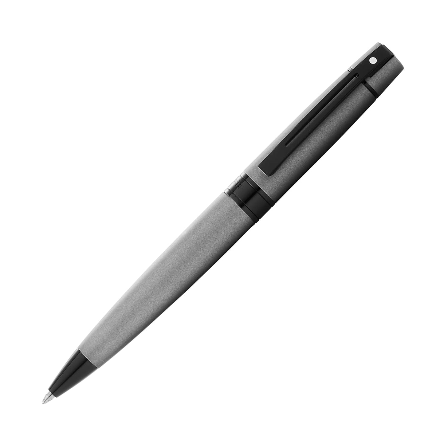 Sheaffer 300 Ballpoint Pen in Matte Gray with Black Trim Ballpoint Pens
