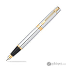 Sheaffer 300 Fountain Pen in Bright Chrome with Gold Tone Medium Fountain Pen