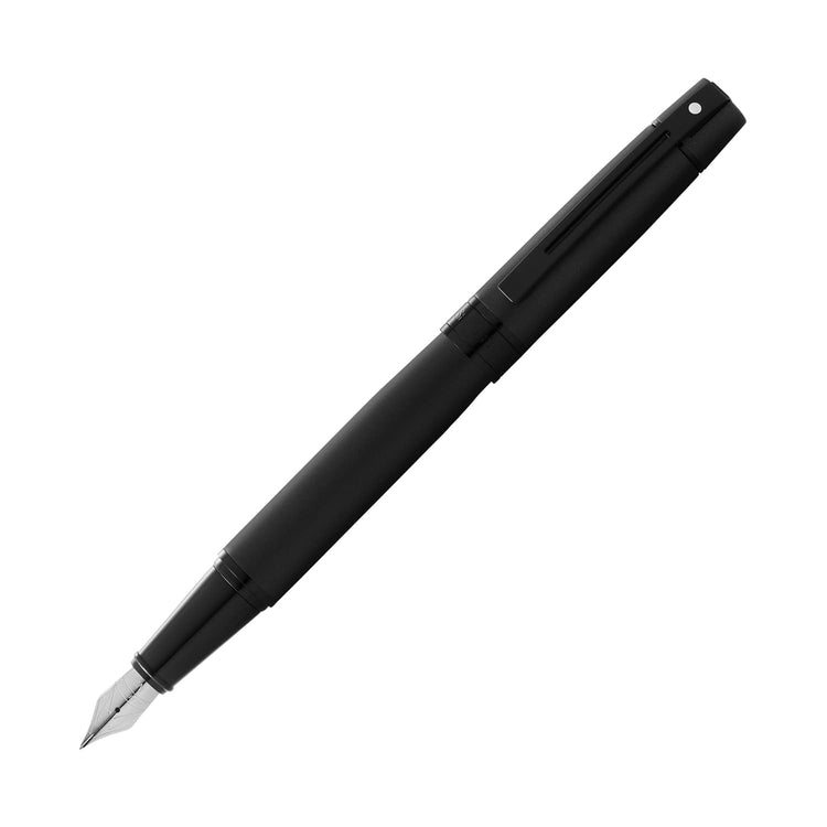 Sheaffer 300 Fountain Pen in Matte Black with Black Trim Fountain Pen