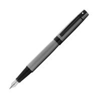 Sheaffer 300 Fountain Pen in Matte Gray with Black Trim