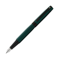 Sheaffer 300 Fountain Pen in Matte Green with Black Trim