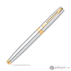 Sheaffer 300 Rollerball Pen in Bright Chrome with Gold Tone Rollerball Pen