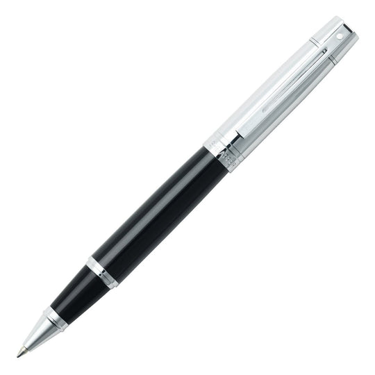 Sheaffer 300 Rollerball Pen in Glossy Black with Chrome Cap