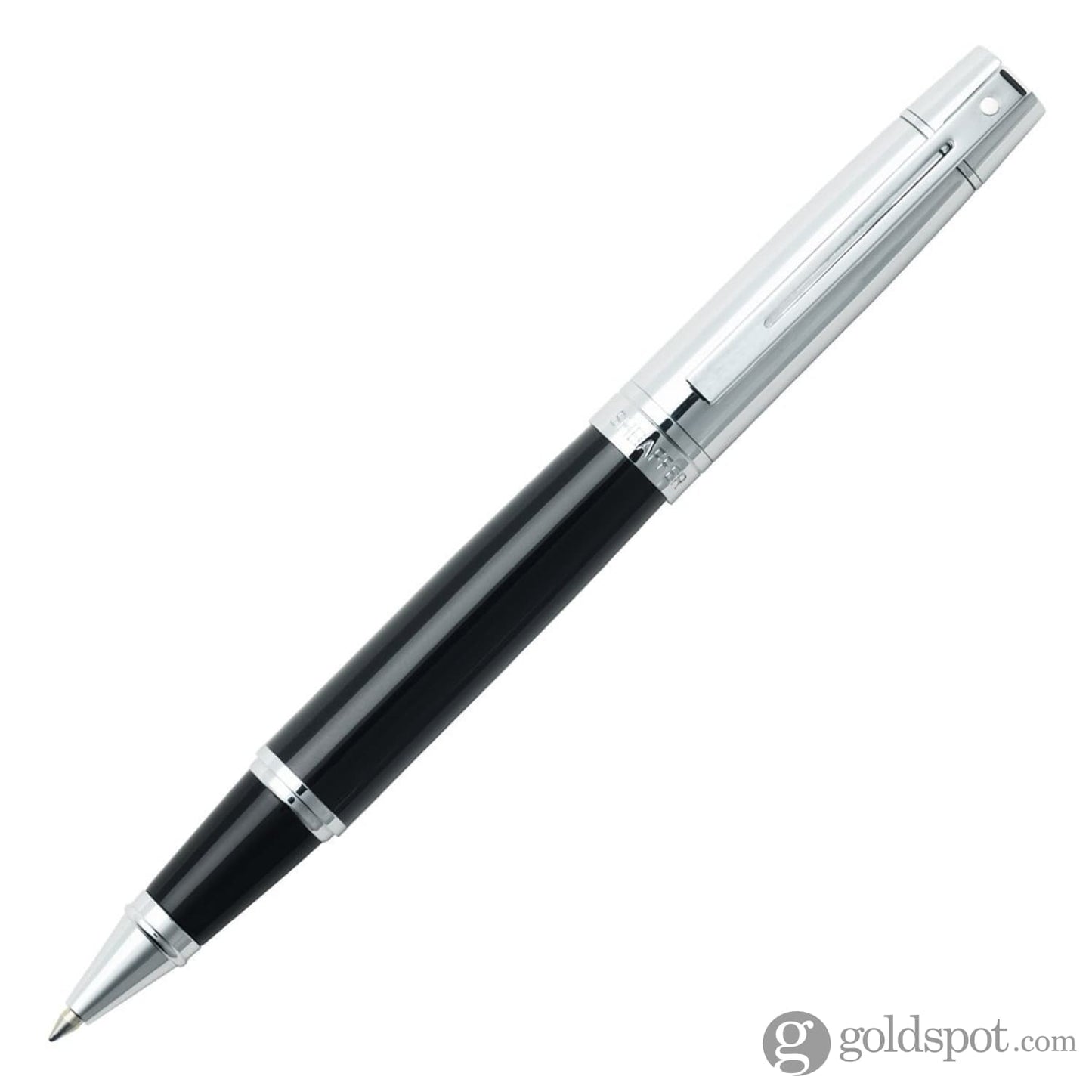 Sheaffer 300 Rollerball Pen in Glossy Black with Chrome Cap Rollerball Pen