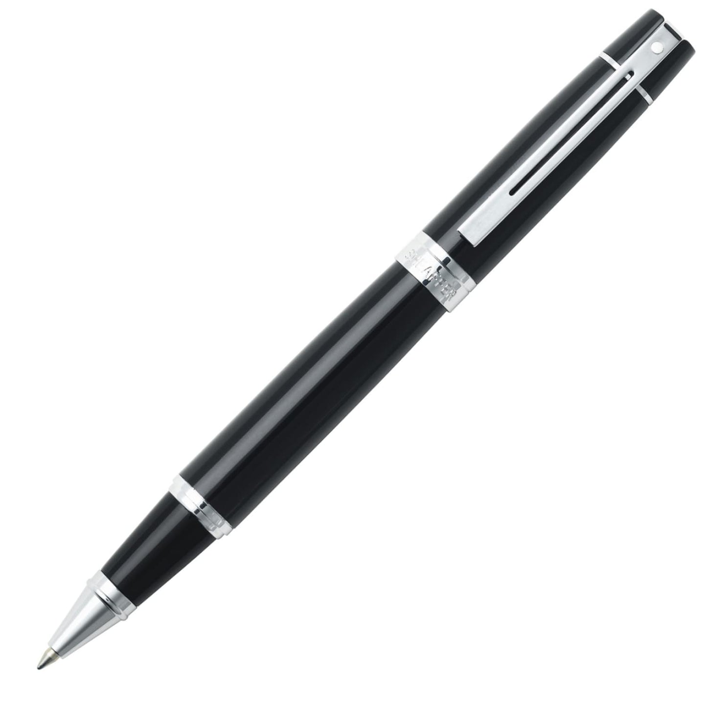 Sheaffer 300 Rollerball Pen in Glossy Black with Chrome Trim Rollerball Pen