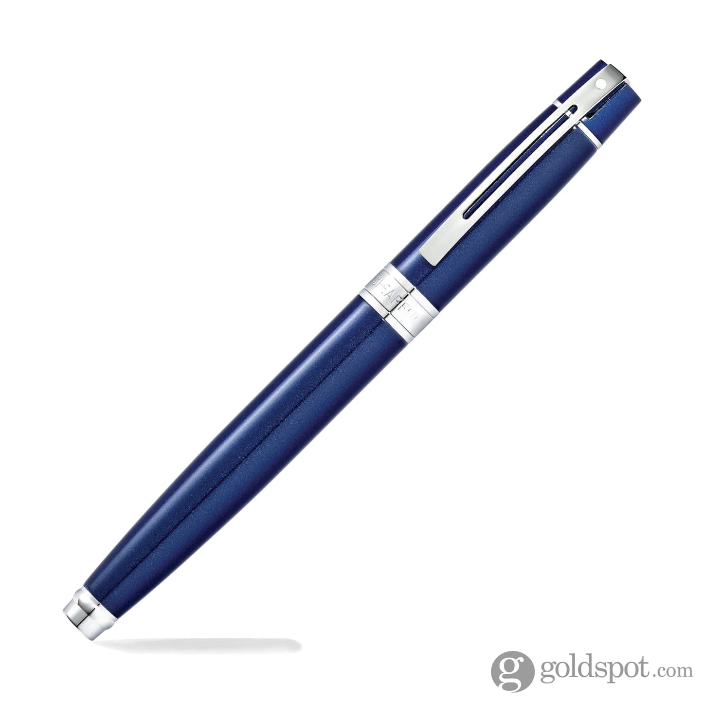 Sheaffer 300 Rollerball Pen in Glossy Blue with Chrome Trim Rollerball Pen