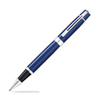 Sheaffer 300 Rollerball Pen in Glossy Blue with Chrome Trim