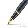 Sheaffer 300 Rollerball Pen in Matte Black Shiny Chrome Cap with PVD Gold Trim ROLLER BALL PEN