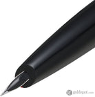 Sheaffer Icon Fountain Pen in Matte Black Lacquer with Red PVD Trim Fountain Pens