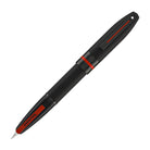 Sheaffer Icon Fountain Pen in Matte Black Lacquer with Red PVD Trim Fountain Pens