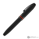 Sheaffer Icon Fountain Pen in Matte Black Lacquer with Red PVD Trim Fountain Pens