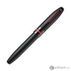 Sheaffer Icon Fountain Pen in Matte Black Lacquer with Red PVD Trim - Medium Point Fountain Pen