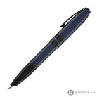 Sheaffer Icon Fountain Pen in Matte Blue Lacquer with Black PVD Trim Fountain Pen