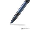 Sheaffer Icon Fountain Pen in Metallic Blue Lacquer with Black PVD Trim - Medium Point Fountain Pen
