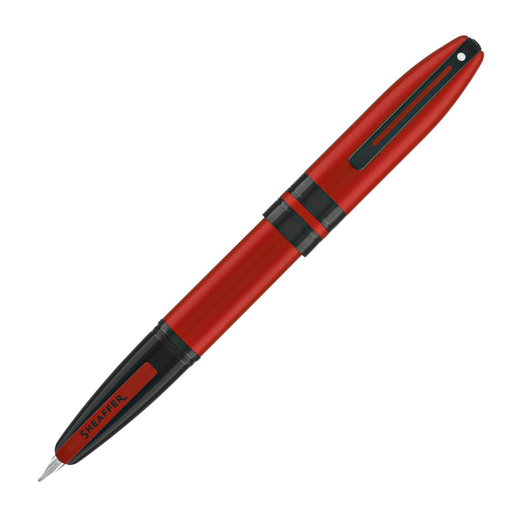 Sheaffer Icon Fountain Pen in Metallic Red Lacquer with Black PVD Trim Fountain Pen