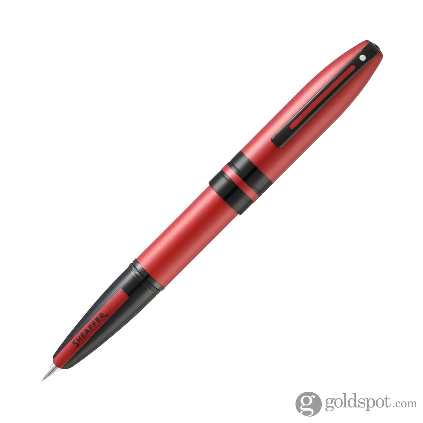 Sheaffer Icon Fountain Pen in Metallic Red Lacquer with Black PVD Trim Fountain Pen