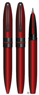 Sheaffer Icon Fountain Pen in Metallic Red Lacquer with Black PVD Trim Fountain Pen