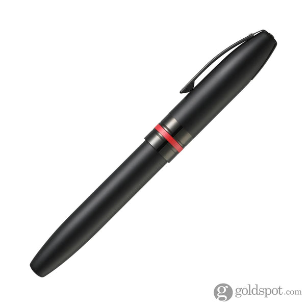Sheaffer Icon Rollerball Pen in Matte Black Lacquer with Red PVD Trim Rollerball Pen