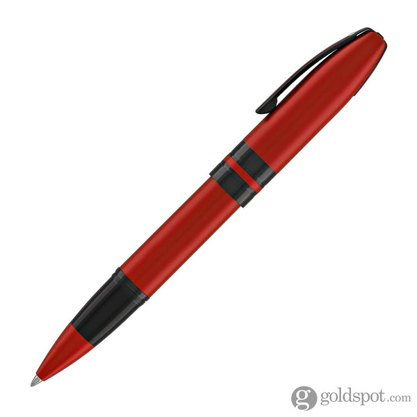 Sheaffer Icon Rollerball Pen in Metallic Red Lacquer with Black PVD Trim Rollerball Pen