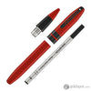 Sheaffer Icon Rollerball Pen in Metallic Red Lacquer with Black PVD Trim Rollerball Pen