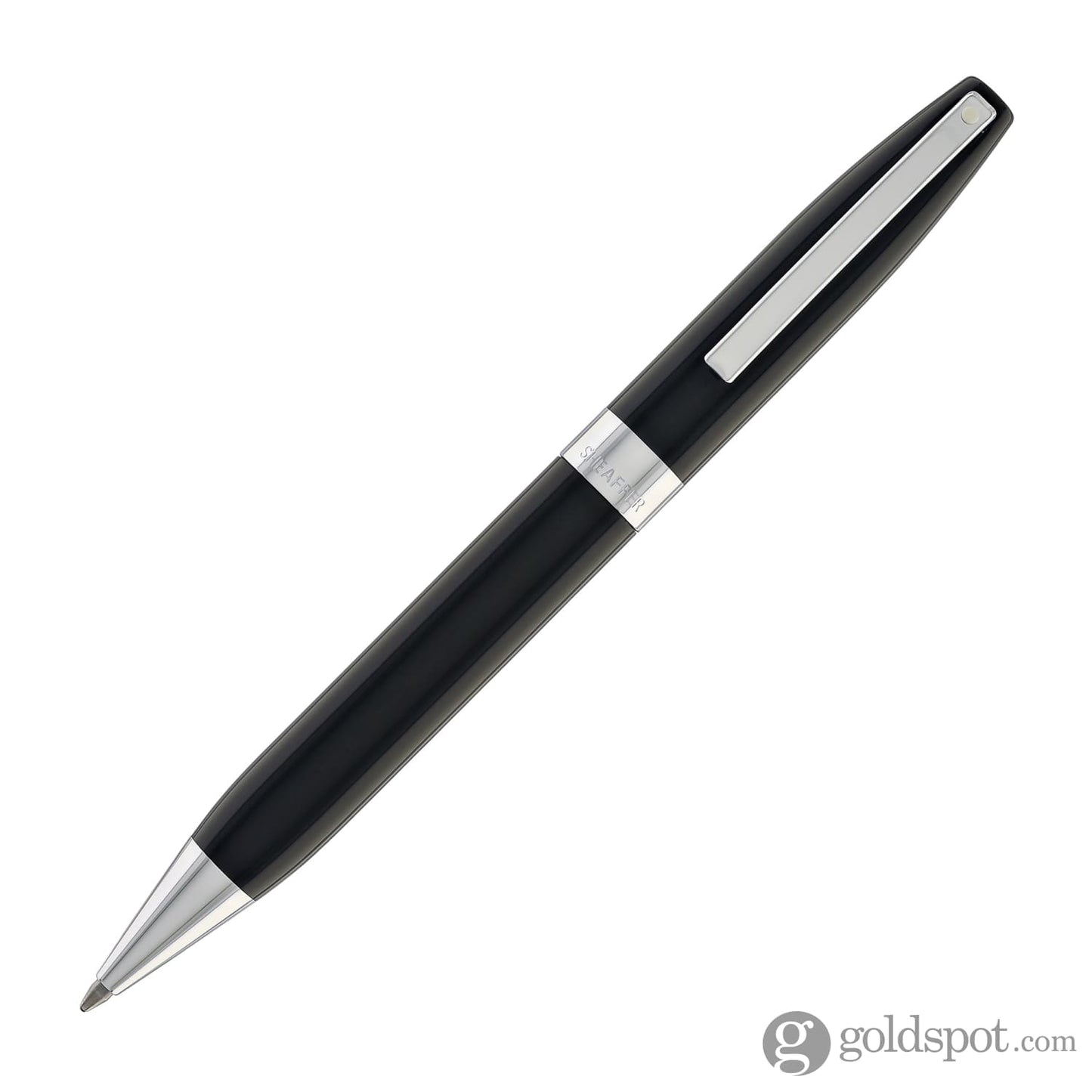 Sheaffer Legacy 9064 Ballpoint Pen in Black with Chrome Trim Ballpoint Pens