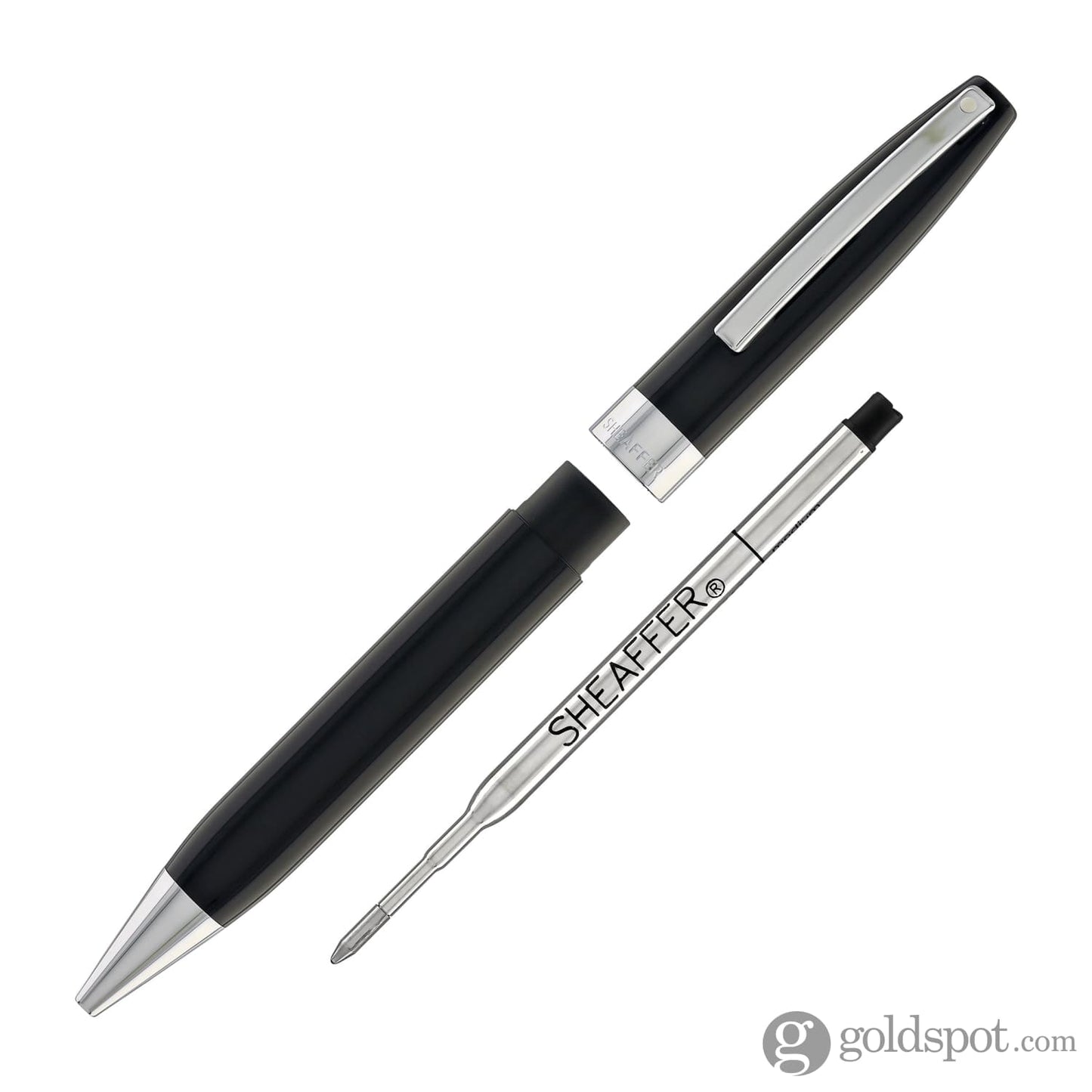 Sheaffer Legacy 9064 Ballpoint Pen in Black with Chrome Trim