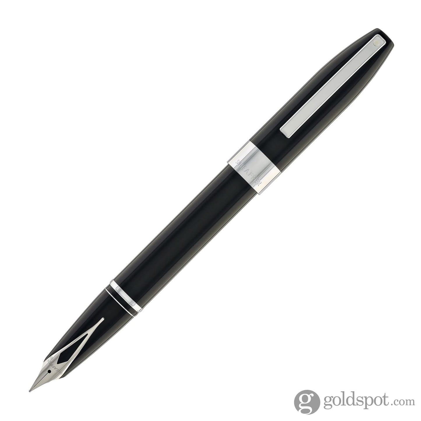 Sheaffer Legacy 9064 Fountain Pen in Black with Chrome Trim - Medium Point Fountain Pen