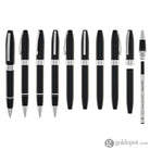 Sheaffer Legacy 9064 Rollerball Pen in Black with Chrome Trim Rollerball Pen