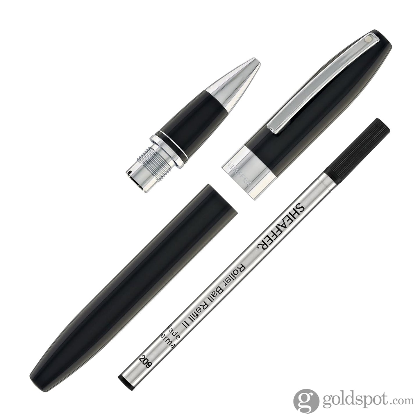 Sheaffer Legacy 9064 Rollerball Pen in Black with Chrome Trim Rollerball Pen