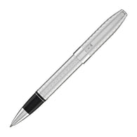 Sheaffer Legacy Rollerball Pen in Polished Chrome with Chevron Engraving Pattern