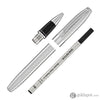 Sheaffer Legacy Rollerball Pen in Polished Chrome with Chevron Engraving Pattern Rollerball Pen