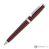 Sheaffer Prelude Ballpoint Pen in Merlot Lacquer with Horizontal Chrome Plated Engraving Ballpoint Pens