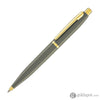 Sheaffer VFM Ballpoint Pen in Glossy Gray Lacquer with Gold PVD Trim Ballpoint Pens