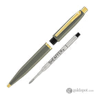 Sheaffer VFM Ballpoint Pen in Light Grey with Gold PVD Trim Ballpoint Pens