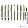 Sheaffer VFM Fountain Pen in Glossy Gray Lacquer with Gold PVD Trim Fountain Pen