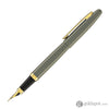 Sheaffer VFM Fountain Pen in Glossy Gray Lacquer with Gold PVD Trim Fountain Pen