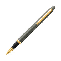 Sheaffer VFM Fountain Pen in Light Grey with Gold PVD Trim - Medium Point