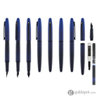 Sheaffer VFM Fountain Pen in Matte Blue with PVD Trim Fountain Pen