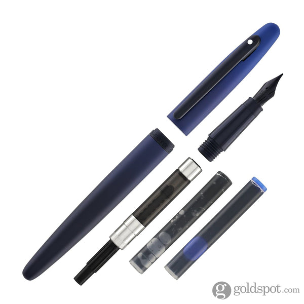 Sheaffer VFM Fountain Pen in Matte Blue with PVD Trim Fountain Pen