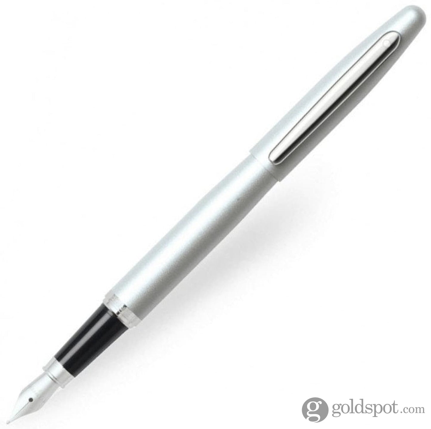 Sheaffer VFM Fountain Pen in Strobe Silver Fine Fountain Pen