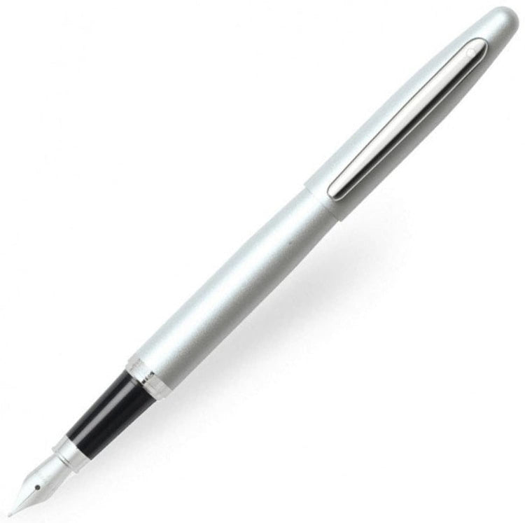 Sheaffer VFM Fountain Pen in Strobe Silver Fountain Pen