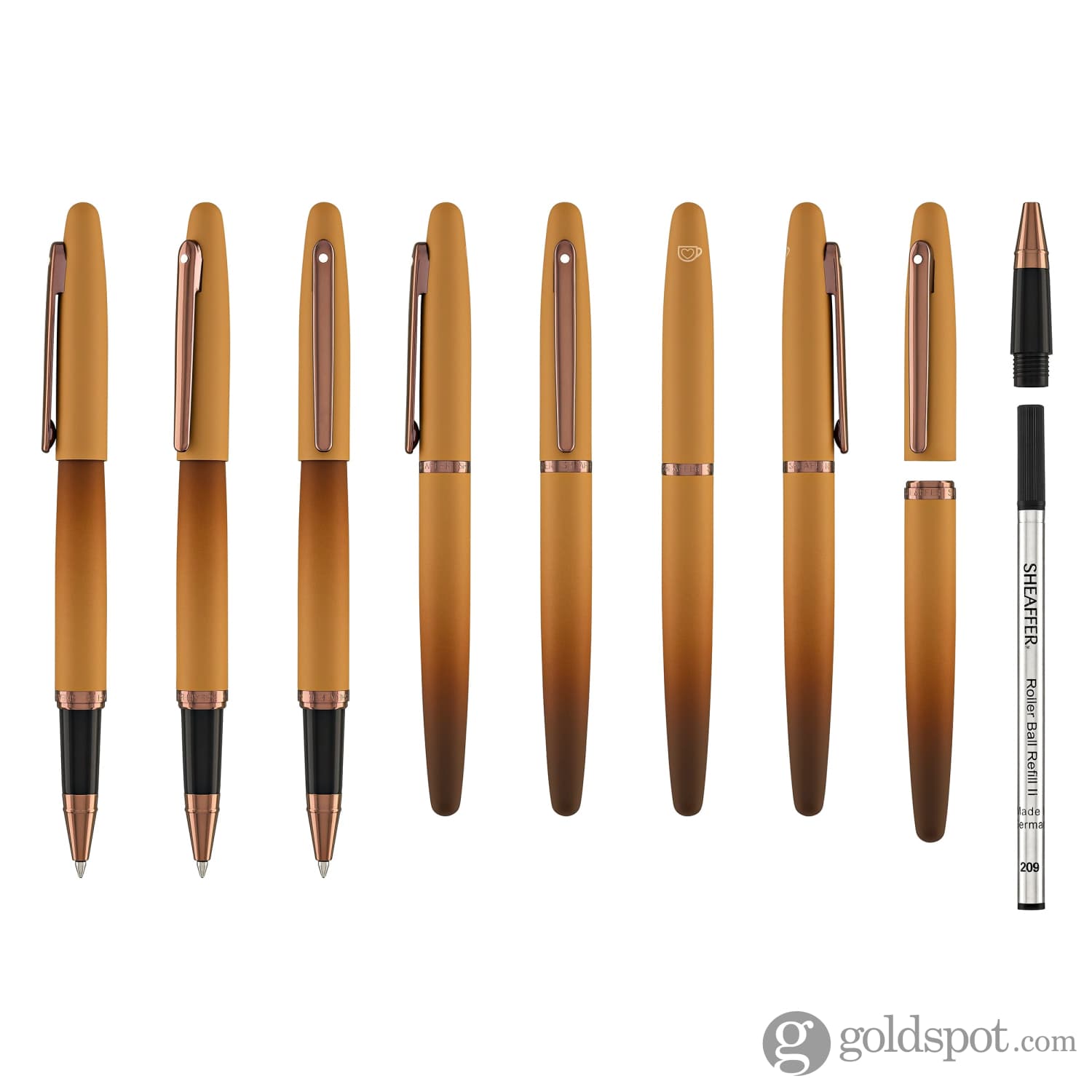 Sheaffer VFM Rollerball Pen in Coffee Edition - Goldspot Pens