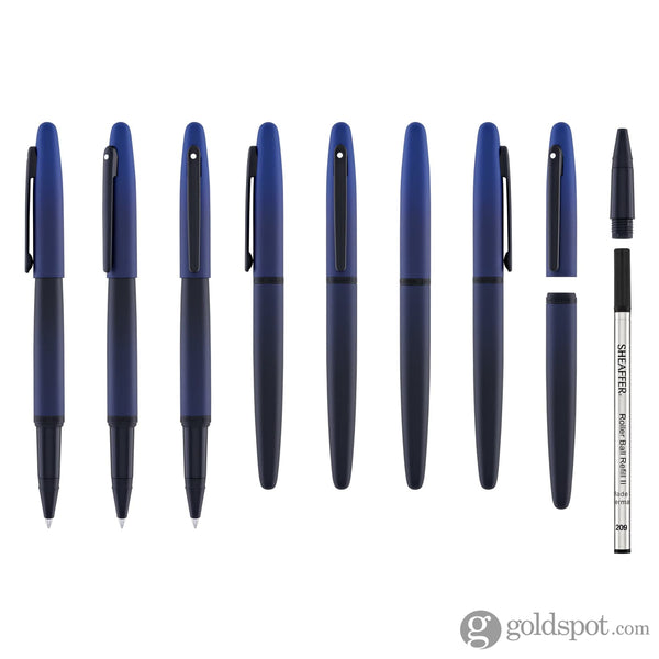 Sheaffer VFM Rollerball Pen in Matte Blue with PVD Trim Rollerball Pen