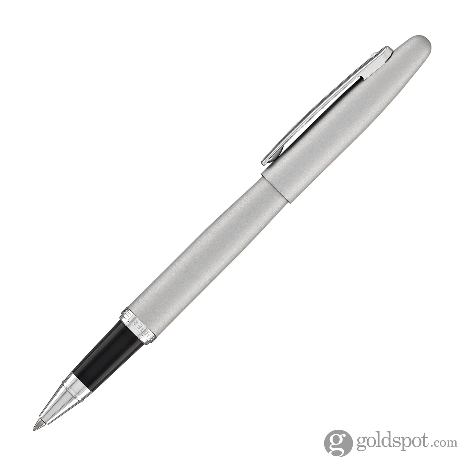 Sheaffer VFM Rollerball Pen in Strobe Silver - Goldspot Pens