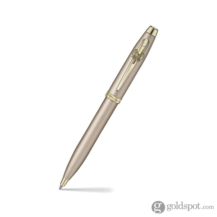 Sheaffer x Emily in Paris 100 Ballpoint Pen in Champagne Gold and Full-Grain Credit Card Holder Set Gift Sets