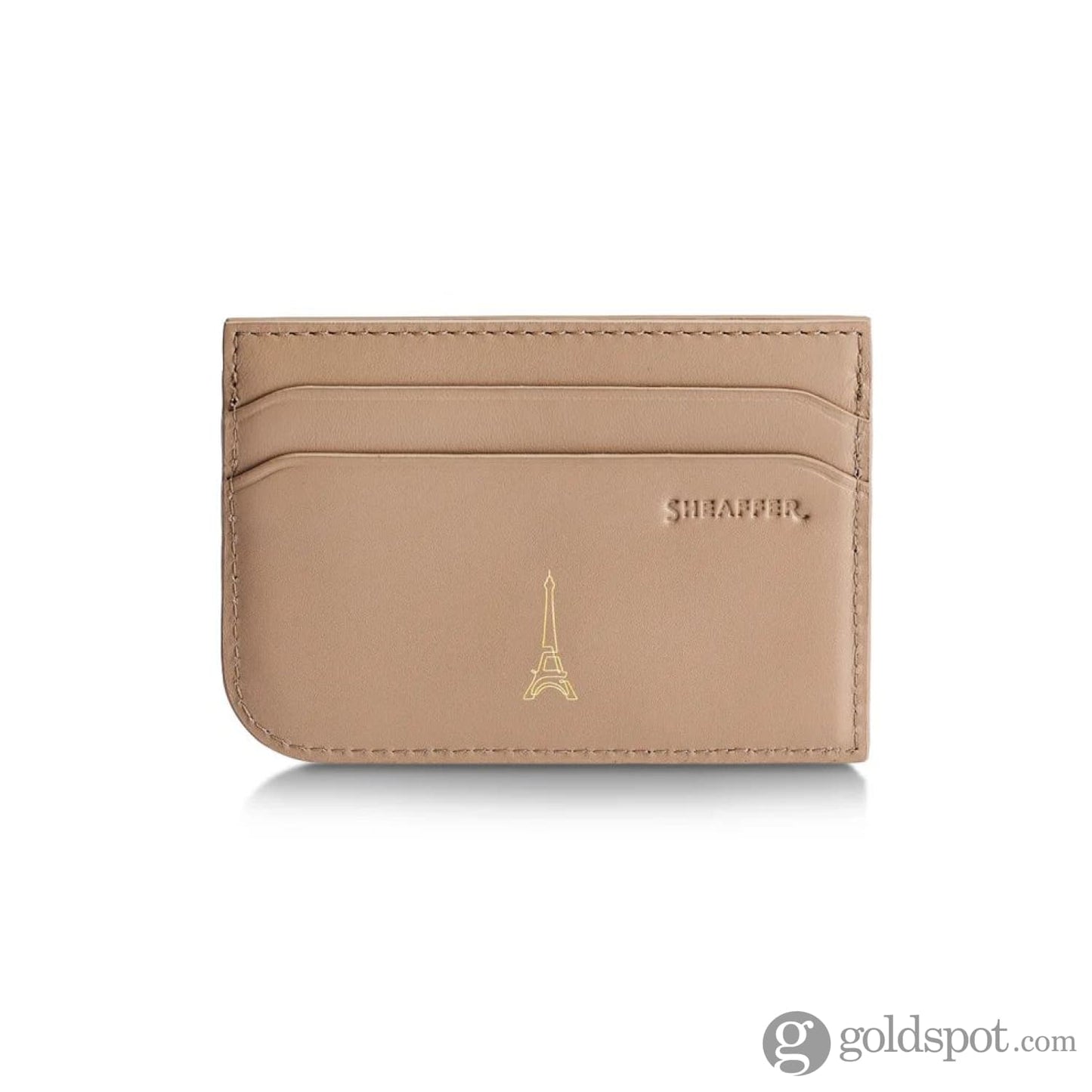 Sheaffer x Emily in Paris 100 Ballpoint Pen in Champagne Gold and Full-Grain Credit Card Holder Set Gift Sets