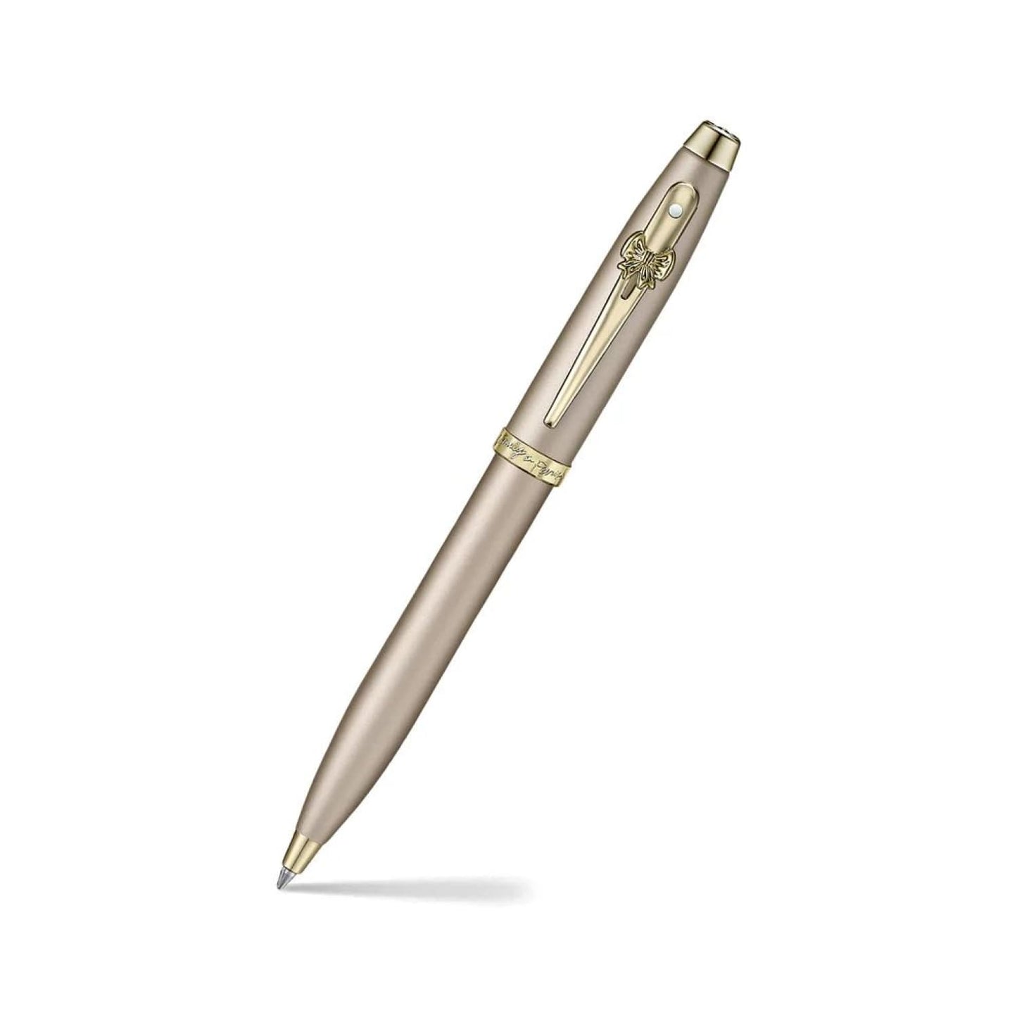 Sheaffer x Emily in Paris 100 Ballpoint Pen in Champagne Gold with Champagne Gold Trim Ballpoint Pens