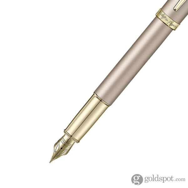 Sheaffer x Emily in Paris 100 Fountain Pen in Champagne Gold with PVD Champagne Gold Trim Fountain Pen
