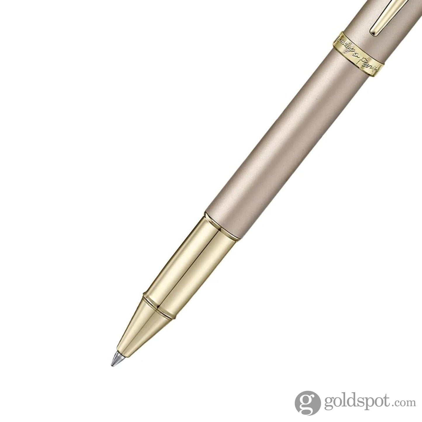 Sheaffer x Emily in Paris 100 Rollerball Pen in Champagne Gold with Champagne Gold Trim Rollerball Pen